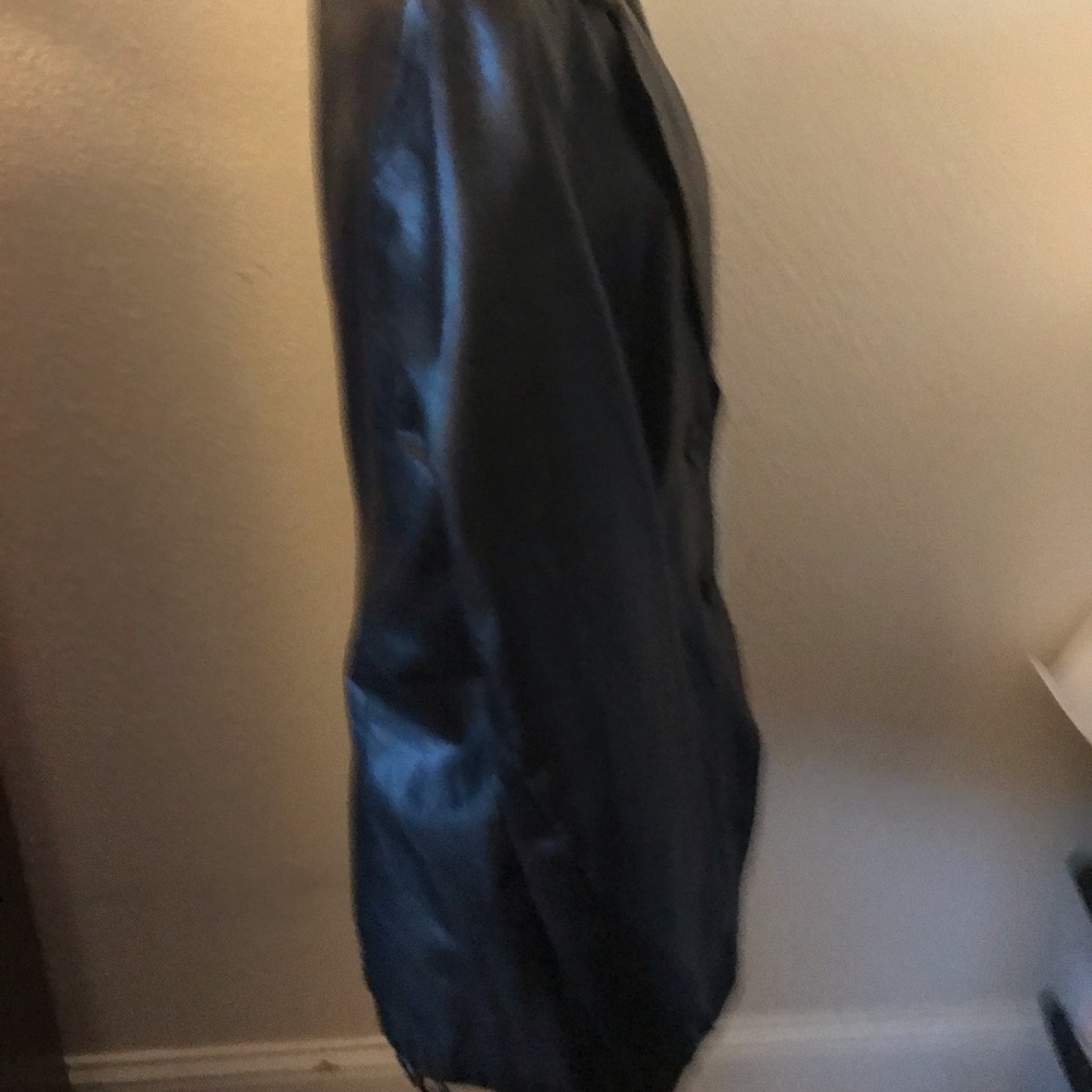 Split End Ltd Leather Black Jacket - image 2